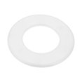 thumbnail image 1 of Uxcell 1-Pack Brida Dividida de Pared, Cubierta Redonda Autoadhesiva de ABS para Tubo de 78mm/3.07in [Blanco, 6.5mm/0.26in H], 1 of 6