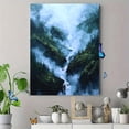 thumbnail image 4 of Qisvanset Simple Fluffy Cat Canvas Print 12x16 Inch Kitchen Art, 4 of 8