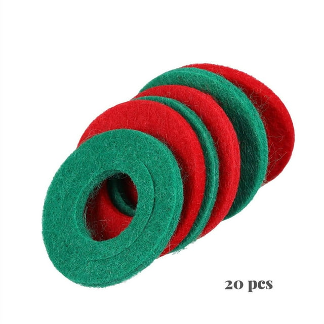 20 Pieces Battery Terminal Pad Professional Gasket Vehicle Protective Gaskets Parts Protective Gaskets Washers Ring Mats Felt Washer Cars Accessories