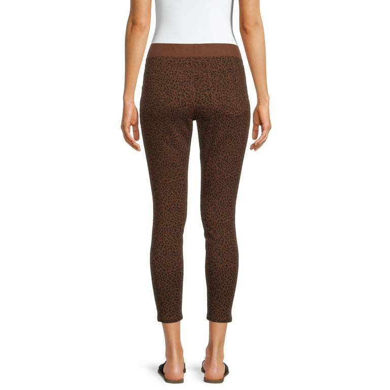 Buy Juniors Ribbed Leggings with Elasticated Waistband Online