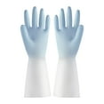 thumbnail image 2 of Nsxcdh Reusable Rubber Dishwashing Gloves,Soft Flocked Liner,One Size,Long Waterproof Non Slip for Home and Kitchen Cleaning,Kitchen Essentials,Gloves,Home Essentials, 2 of 9