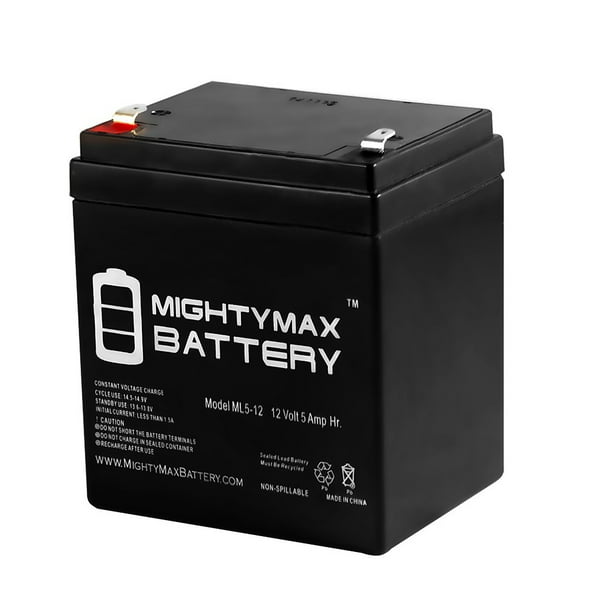12v 5ah Sla Battery For Garage Door Opener Standby 41b822 Walmart Com Walmart Com