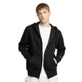 thumbnail image 3 of Champion Men’s Powerblend Full-Zip Hoodie with “C” Logo, Standard Unisex Fit, Midweight Fleece, Sizes S-XXL, 3 of 9