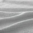 thumbnail image 4 of Host & Home Cotton Basketweave Bed Blanket, Lightweight, King Size 104x90, Light Gray, 4 of 6