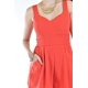 thumbnail image 4 of Jumpsuit corto con bolsillos Roman Fashion/Juvenil, 3682 (Rojo) rojo CH, 4 of 6