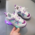 TOWED22 Girls Sneakers Boys Baby Luminous Children Sport Light Shoes