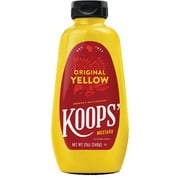 Koops' Original Yellow Mustard, 12 oz, (Pack of 12)