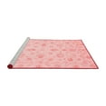 thumbnail image 2 of Ahgly Company Machine Washable Indoor Square Oriental Red Traditional Area Rugs, 7' Square, 2 of 4
