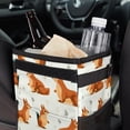 thumbnail image 6 of Squirrel Foldable Car Trash Bin with Lid, Leak-proof Mini Trash Can, Hanging Storage Bag for Car, 6 of 6