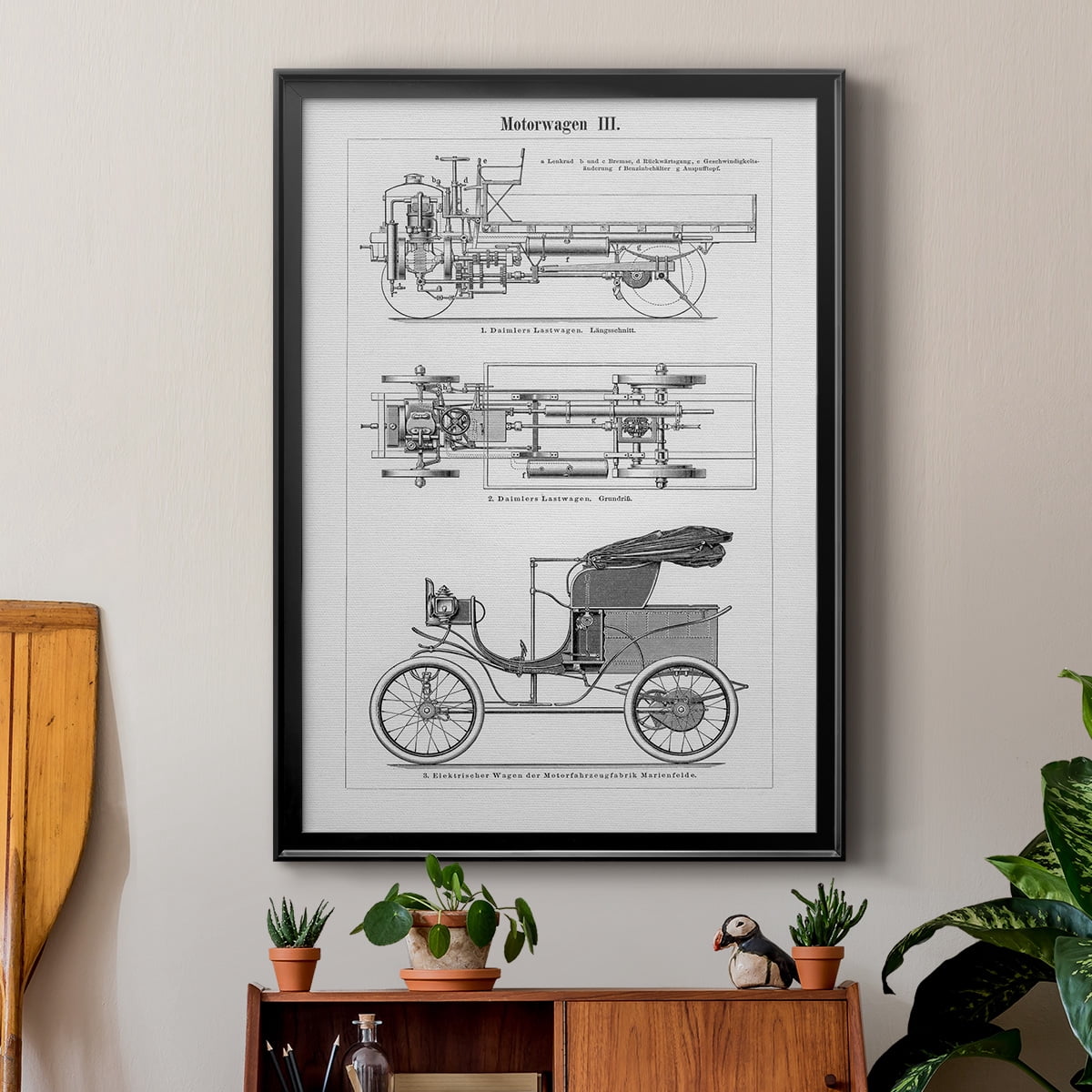 Industrial Motorcar Premium Classic Framed Print - Ready to Hang