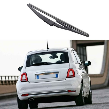 Fiat 500 Door Handle JOYFEEL Car Rear Windscreen Window Wiper Arm Blade for 3 doors Fiat 500 2007+ Durable Auto Parts ()