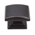 thumbnail image 2 of GlideRite 1-1/4 in. Domed Convex Square Cabinet Knob, Oil Rubbed Bronze, Pack of 25, 2 of 5