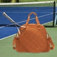 thumbnail image 6 of GARENDE Tennis Racket Bag Racket Women Men Portable Tennis Handbag Brown, 6 of 9
