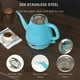 thumbnail image 4 of Hervidor eléctrico con cuello de cisne Anfilank, 1 L, 1500 W, Fast Boil, turquesa, 4 of 9