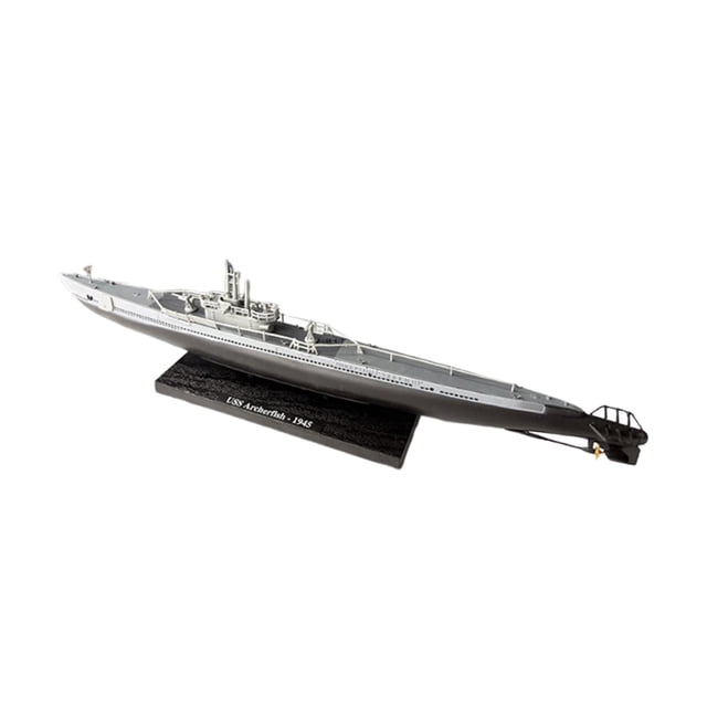 jiaping 1/350 Scale Submarine Model Simulation Ship Model Desktop Decor Educational with Archerfish