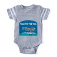 thumbnail image 1 of CafePress - FIN Whale Talk Tail - Cute Infant Baby Football Bodysuit, 1 of 1