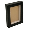 thumbnail image 4 of IBASETOY Vintage Black Wooden Picture Frame for Home Display with Elegant Rectangle Design, 4 of 8