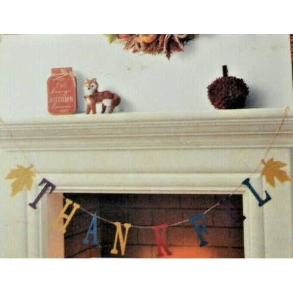 Thankful Felt Banner