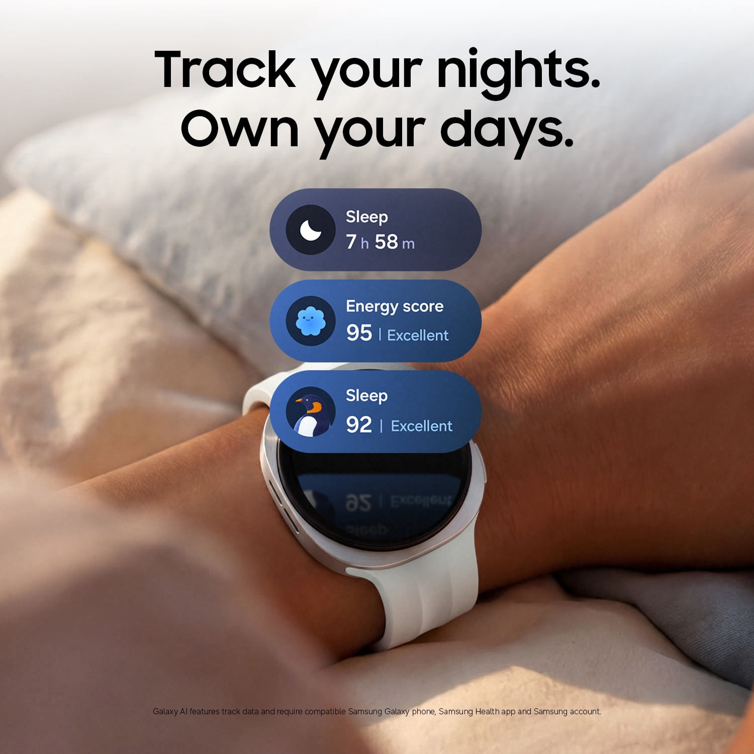 Samsung Galaxy Watch9 Bluetooth 40mm Smart Watch, Graphite