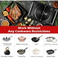 Techwood Hot Plate Portable Electric Stove 1500W Countertop Single