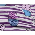 thumbnail image 5 of oneOone Rayon Purple Fabric Cactus Sewing Craft Projects Fabric Prints By Yard 56 Inch Wide, 5 of 5