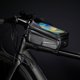 thumbnail image 5 of Bolsas de Montaje de Teléfono de Bicícleta Impermebles Al Marco Delantero Tubrina Superior Con Bosque Táctil Ciclo Ciclo Ciclo Bike Herramient de Almacenamiento Pack, 5 of 7