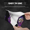 thumbnail image 5 of Lsque Mushrooms and Skull Printed Long Tissue Box Cover Holder, Facial Paper Organizer Dispenser,Triangle with Bottom Belt, PVC Leather Decorative Organizer, 5 of 9