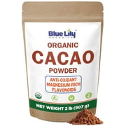 Blue Lily Organics Cacao Powder (2 lb) - Cocoa Chocolate Substitute