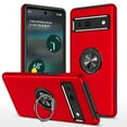 thumbnail image 1 of [PST] Google Pixel 7 Pro Ring Case, Hybrid Magnetic Kickstand Case Cover with Invisible Ring Stand, 1 of 5