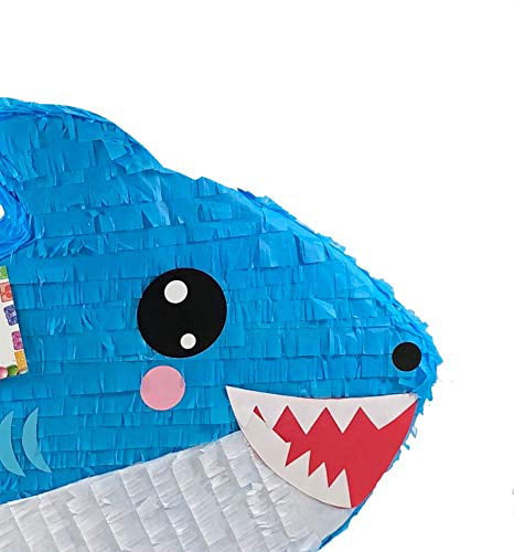 Baby Shark Pinata, Blue, 18in x 24in