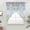 light blue, variant on Blue Beige Coastal Swag Valances for Windows, Kitchen Curtains 36 Inch Length 2 Panels Set, Beach Starfish Summer Eucalyptus Ombre Short Curtains for Small Windows Rod Pocket Cafe Curtains 28"x36"