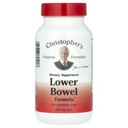 Dr. Christopher's Lower Bowel Formula 450 mg 100 Veg Caps