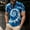 Multicolor^1, variant on Mens Polo Shirts, Men's Fashion Novel Printed Short Sleeve Crew Neck Top, Tie Dye Shirt, Graphic Tees Men