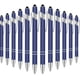 thumbnail image 1 of Bolígrafo de 12 piezas con punta de lápiz óptico, bolígrafo de metal de tinta negra de 1,0 mm para pantallas táctiles, bolígrafo Vhermosa 17*12*2.5cm, 1 of 3