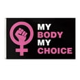 thumbnail image 3 of Lubelski Feminism Flag Slogan Printing Colorful Lightweight Soft Fade Resistant Support Attitude Rectangular Shape Light Floating Hanging Flag for Garden, 3 of 7