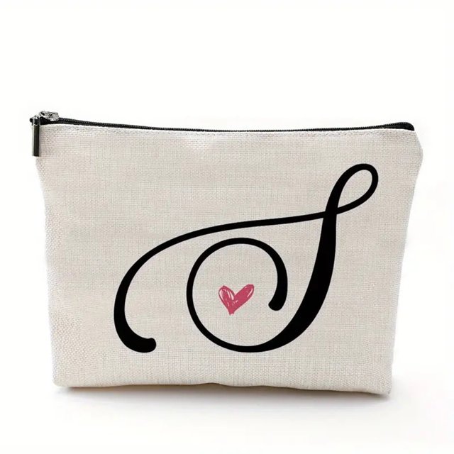 CSChome Makeup Bag Stylish Makeup Storage Zipper Closure Travel Organizer for Women Mom Friends