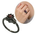thumbnail image 2 of Elegant Gothic Styles Skull Rings with Stylish Crystals Zirconia for Mother's Day Engagement Cocktail Party Ornament, 2 of 8