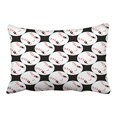 thumbnail image 1 of RYLABLUE Lovely Vintage Emoji Baseball Accent Polyester 20 x 30 Inch Rectangle Throw Pillow Covers With Hidden Zipper Home Sofa Cushion Decorative Pillowcases, 1 of 1