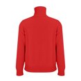 thumbnail image 4 of Sweaters for Women Soft Warm Quarter Zip Sweater Casual Loose Long Sleeve Pullover Tops Fall Winter Clothing Red 2XL, 4 of 7