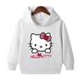 thumbnail image 5 of Ropa de primavera para niños y niñas, sudaderas con capucha y sudaderas de manga larga, Tops con capucha, ropa deportiva de Hello Kitty para niñas de 1 a 8 años, 2024, 5 of 5