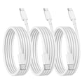 thumbnail image 5 of USB C to USB C Charging Cable 6ft 60W 3Pack, Type C to Type C Fast Charger Cord Compatible for iPhone 15/15 Pro/15 Pro Max/15 Plus,iPad Pro, Air5, MacBook Air Case, 5 of 9