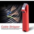 thumbnail image 3 of 4-16mm Mini Wire Stripper Knife Cable Cutter Wire Stripper Crimper for PVC Cable,Stripping Knife,Rubber Cable,Silicone Cable,etc, 3 of 5