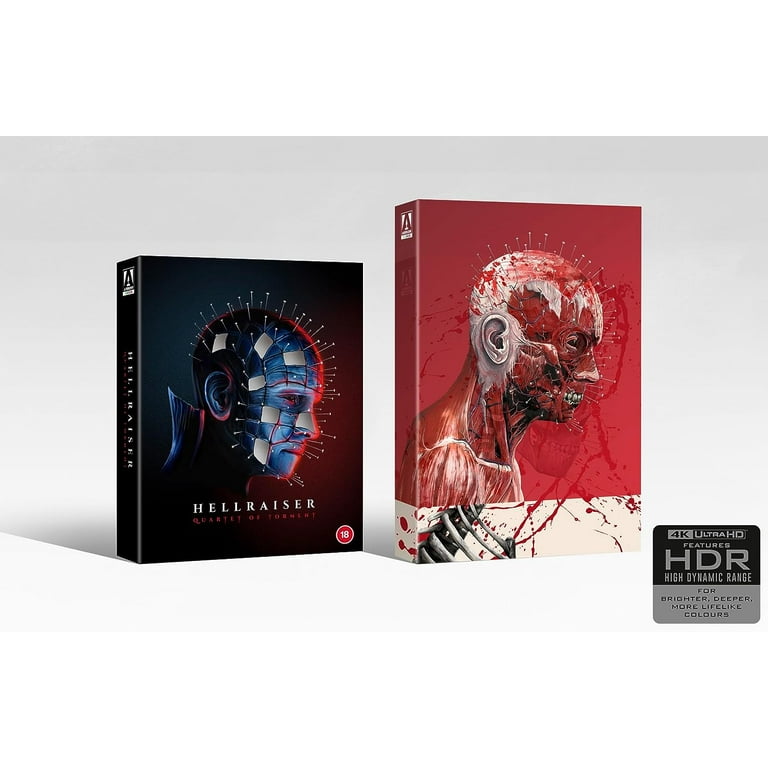 Hellraiser Quartet Of Torment Limited Edition 4K UHD [Blu-ray