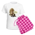 thumbnail image 5 of CafePress - Stinky Women's Light Pajamas - Women's Short Sleeve Print T-Shirt and Pants Light Cotton Pajama Set, 5 of 7