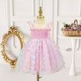 thumbnail image 6 of TBWNWG Sparkly Fairy Tutu Dress for Girls Star Sequins Bow Sleeveless Party Attire,Sizes 5-6 Years, 6 of 7