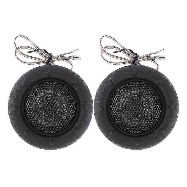 2Pcs 150W Universal High Efficiency Mini Half-Dome Car Tweeter Speakers for Car Audio System