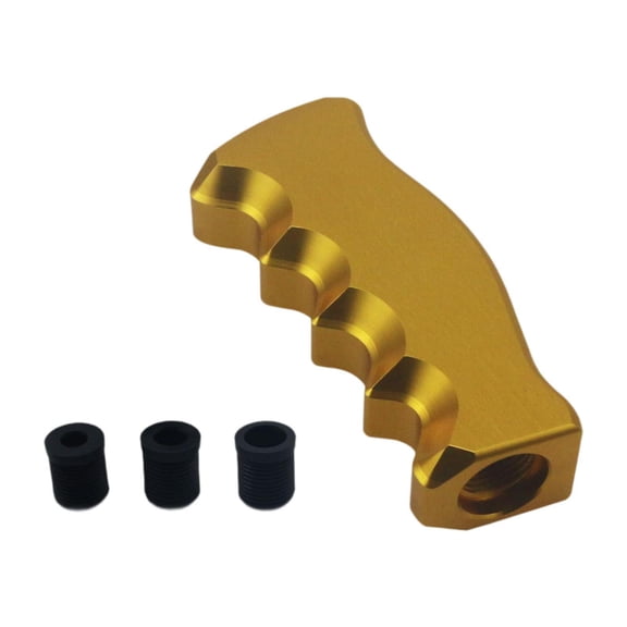 Nishiyuenyi Car Gear Shifter Stick Shifter Handle Car Modified Easy to Install Gear Gold