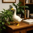 thumbnail image 4 of BZPIZ Garden Porch Goose Statues, Funny Duck Farm Fence Decor, Resin Real Concrete Porch Duck Decor, Outdoor Animal Sculptures & Statues, Perfect for Home Garden Stairs, Backyard, Farm, Patio, 4 of 8