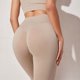 thumbnail image 2 of Mallas deportivas de Yoga para mujer, ropa de gimnasio sin costuras, mallas de entrenamiento de realce de cintura alta, pantalones acanalados sólidos, 2 of 4