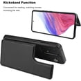 thumbnail image 4 of MYKOMI Compatible with Samsung Galaxy A53 Wallet Case with Card Holder, PU Leather Kickstand Card Slots Case, Double Magnetic Clasp and Durable Shockproof Cover 5G 6.5 Inch(Black), 4 of 6